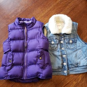 Girls vests